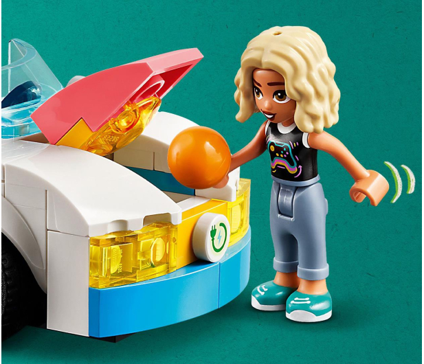 LEGO Friends 42609 Samochód elektryczny i stacja ładująca - 1202661 - zdjęcie 9